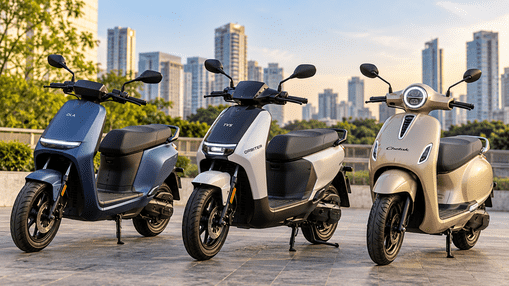 Ola S1Z vs TVS Orbiter vs Bajaj Chetak C25