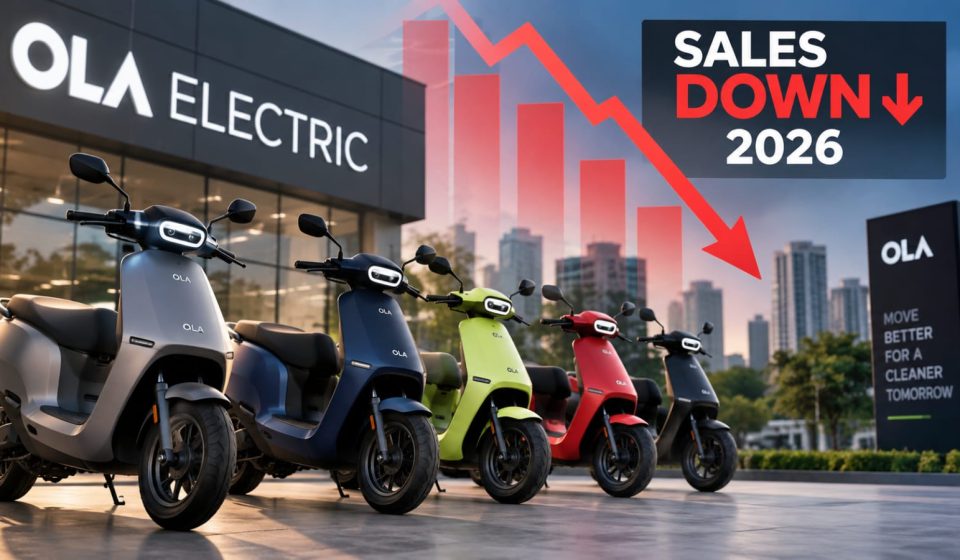 Why Ola ELECTRIC SALES IS DOWN