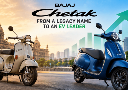 bajaj chetak sales up
