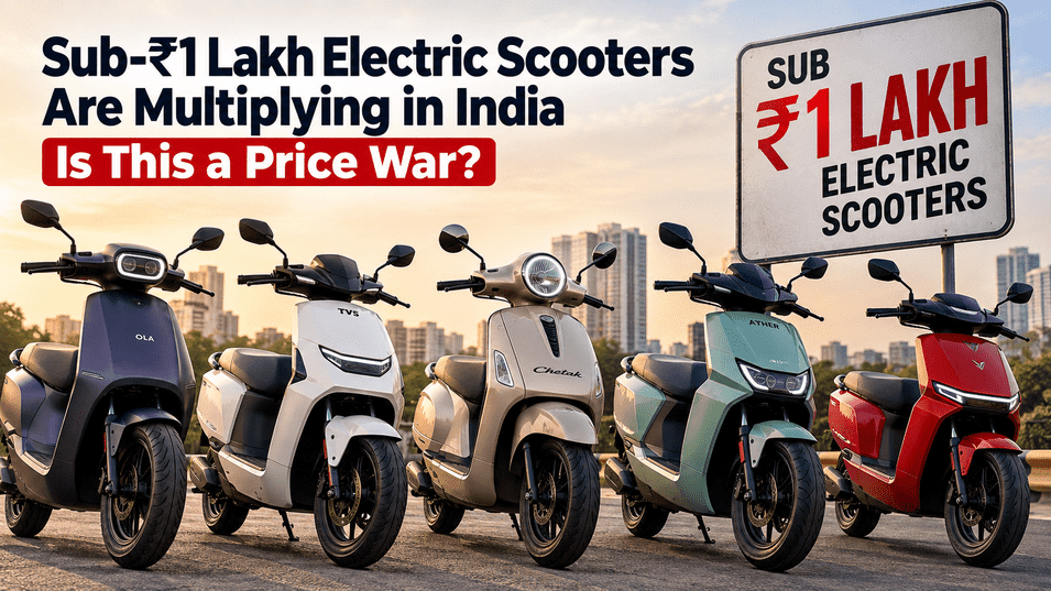 under 1 lakh electric scooters