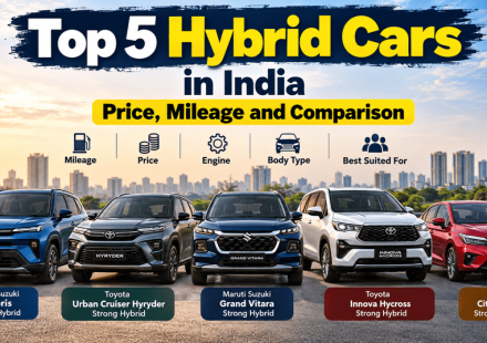 Top 5 Hybrid Cars in India
