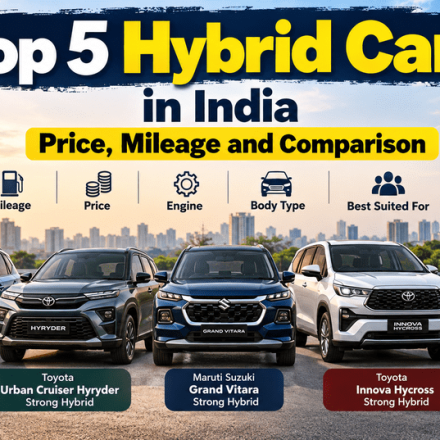 Top 5 Hybrid Cars in India