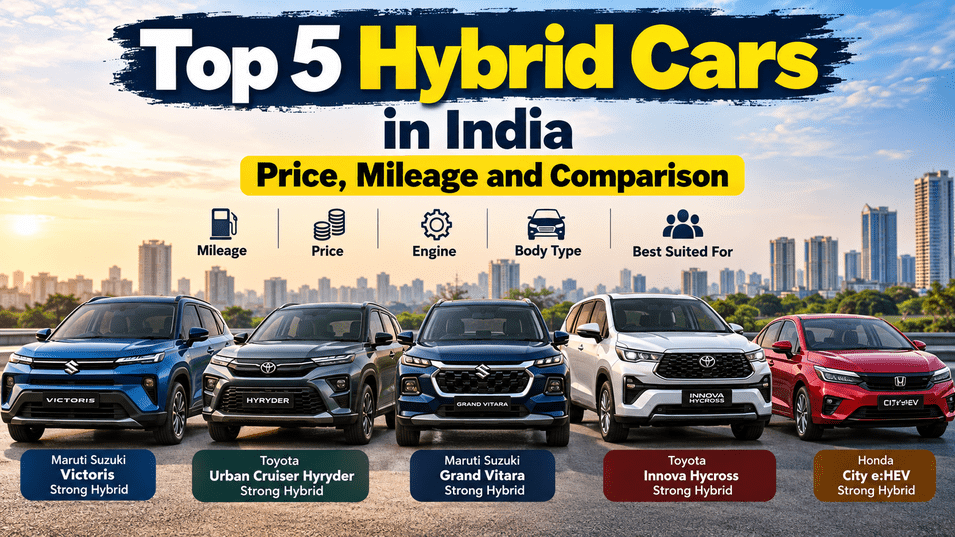 Top 5 Hybrid Cars in India